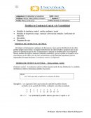 Probabilidad y Estadística - Medidas e Indicadores