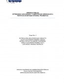 Actividades sobre gerencia pública. Caso Forec