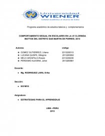 Programa académico de estudios básicos y complementarios. Página 1
