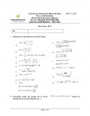 Preparcial de cálculo diferencial