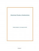 Exenciones Fiscales y Condonaciones