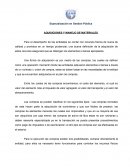 AQUISICIONES Y MANEJO DE MATERIALES