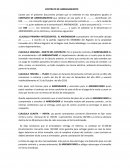 CONTRATO DE ARRENDAMIENTO .Conste por el presente documento privado