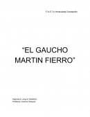 “EL GAUCHO MARTIN FIERRO”