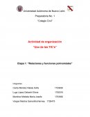 Las Relaciones y funciones polinomiales