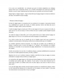 Si los otros son impredecibles las conductas que para el resultan adaptativas son ambiguas porque tienen que ir tanteando terreno