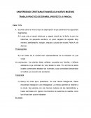 TRABAJO PRACTICO DE ESPAÑOL (PROYECTO) II PARCIAL