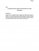 La hipocresía como medio de comunicación en la vida universitaria
