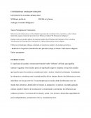 Grandes Religiones - Tarea Principios de Tolerancia