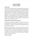 CAPITULO PRIMERO - ORIGEN DEL DINERO