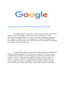 La compañía Google reconocida por sus juegos
