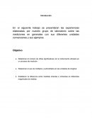 Informe #1 fisica