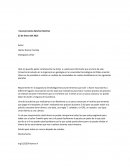 Carta sobre Geología Estructural