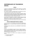 RESUMEN DE ENFERMEDADES DE TRANSMISION SEXUAL