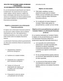 BOLETÍN 7020 INFORME SOBRE EXÁMENES Y REVISIONES DE INFORMACIÓN FINANCIERA PROFORMA