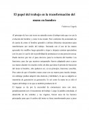 El papel del trabajo en la transformación del mono en hombre