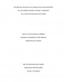ESTUDIO DEL INICIO DEL ACTO SEXUAL