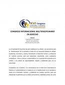 EL NUEVO CONGRESO INTERNACIONAL MULTIDISCIPLINARIO EN DERECHO