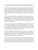 Ensayo sobre los orígenes de la identidad étnica y cultural de los dominicanos