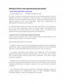 Encuesta Afectará China a las exportaciones peruanas?