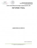 INFORME FINAL DPTO. ACADEMICO Y COMPETENCIAS