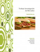 Trabajo Investigación de Mercados Sandwicherías