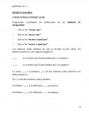 DESIGUALDADES CONJUNTOS E INTERVALOS