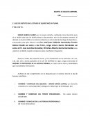 MODELO DE AMPARO VS ORDEN DE APRHENCION