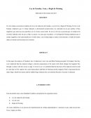 Ley de Faraday, Lenz, y Regla de Fleming