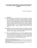 LA APLICACIÓN DELA NORMA JURÍDICA EN EL TIEMPO: ALGUNAS REFLEXIONES EN EL ÁMBITO DEL DERECHO ADMINISTRATIVO FRENTE A SITUACIONES CONCRETAS