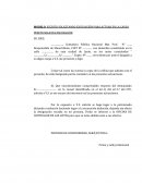 MODELO: ESCRITO SOLICITANDO EXCUSACIÓN PARA ACTUAR EN LA CAUSA