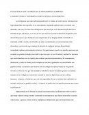 Las Estrategias que favorezcan el pensamiento complejo