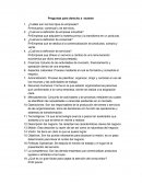 Preguntas para derecho a examen