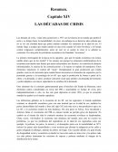 LAS DÉCADAS DE CRISIS