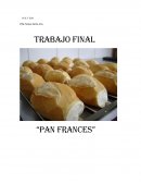 PANADERIA. producción y comercialización del pan francés