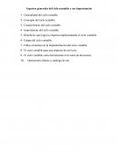 Aspectos generales del ciclo contable y sus importancias