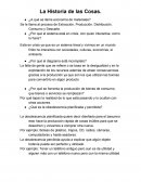 La Historia de las Cosas