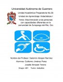 Discriminación a las personas con capacidades diferentes en la comunidad de Zumpango del Rio