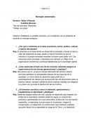 Establecer un análisis concreto y en correlación con el ambiente de acuerdo al mensaje ecológico.
