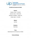 Determinación de la Formula de un Hidrato