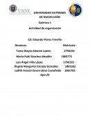 Química 1 Actividad de organización