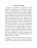 La educacion prohibida. La educación en la antigüedad es muy diferente a lo que hoy entendemos por educación