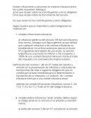 Delitos tributarios. Existen infracciones y sanciones en materia tributaria entre las cuales se pueden distinguir