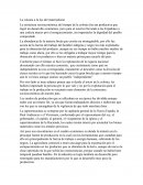 LA COLONIA A LA LUZ DEL MATERIALISMO