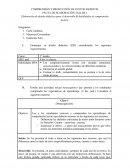 COMPRENSIÓN Y PRODUCCIÓN DE TEXTOS ESCRITOS.