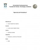 Cuales son los Ejercicios de Pronósticos