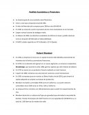 Análisis Económico y Financiero. La empresa goza de una excelente salud financiera.