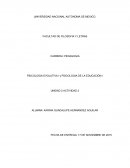 PSICOLOGIA EVOLUTIVA l y PSICOLOGIA DE LA EDUCACIÓN l