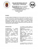 ANALISIS MICROBIOLOGICO DE HORTALIZAS Y DERIVADOS