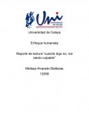 Cuando digo no, me siento culpable